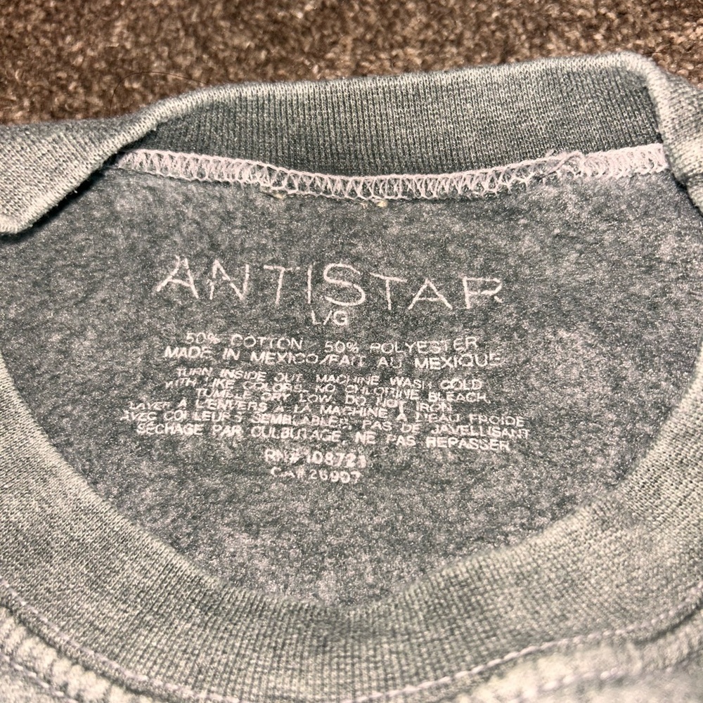 Green Antistar crew neck
